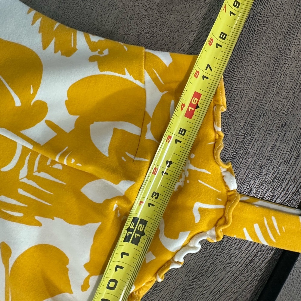 Trina Turk White and Yellow Dress - Picture 7 of 9